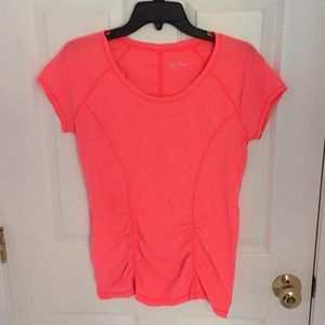 Pink workout tee